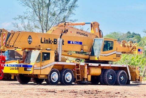 Guindastes Rodoviários Telescópicos de 50ton a 100ton