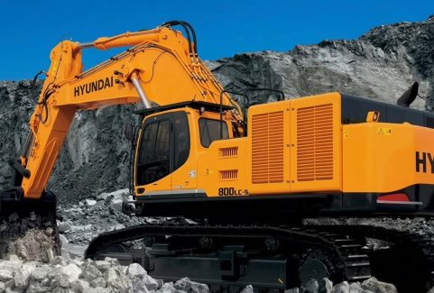 Escavadeiras de 80ton